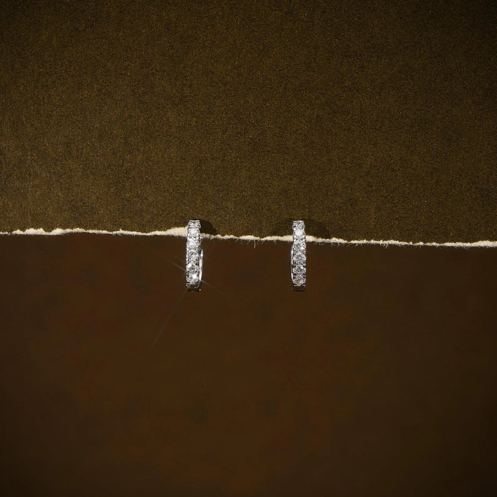 Sliver Hoop Earrings