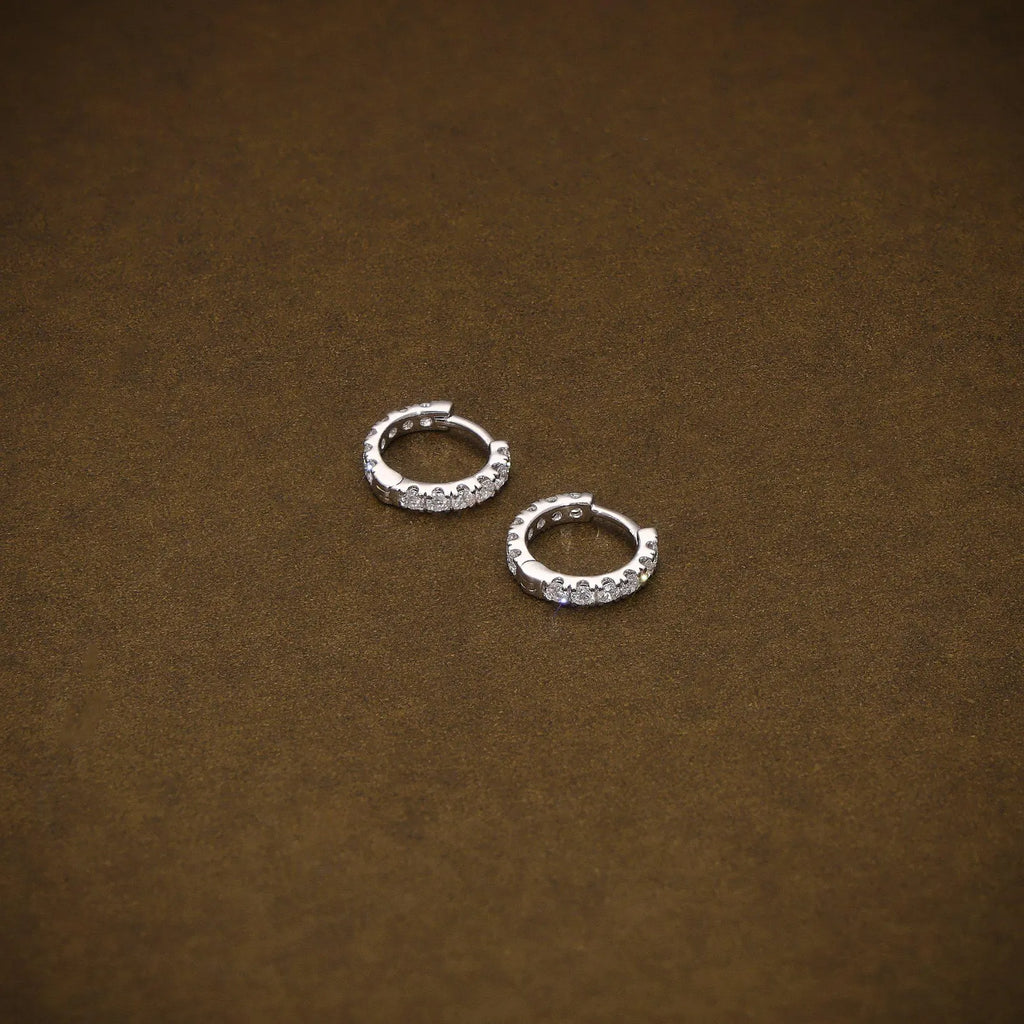 Sliver Hoop Earrings